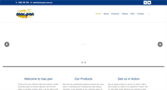 Desktop Screenshot of macpan.com.au